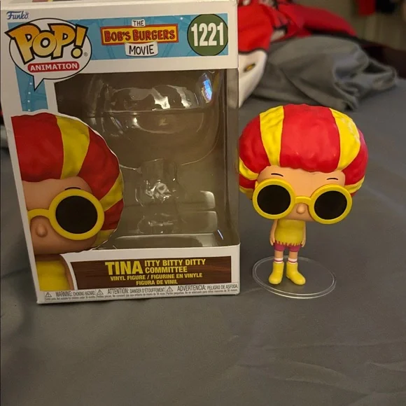 Funko Pop Bob's Burgers Tina Figure - Red and Yellow - Picture 2 of 6